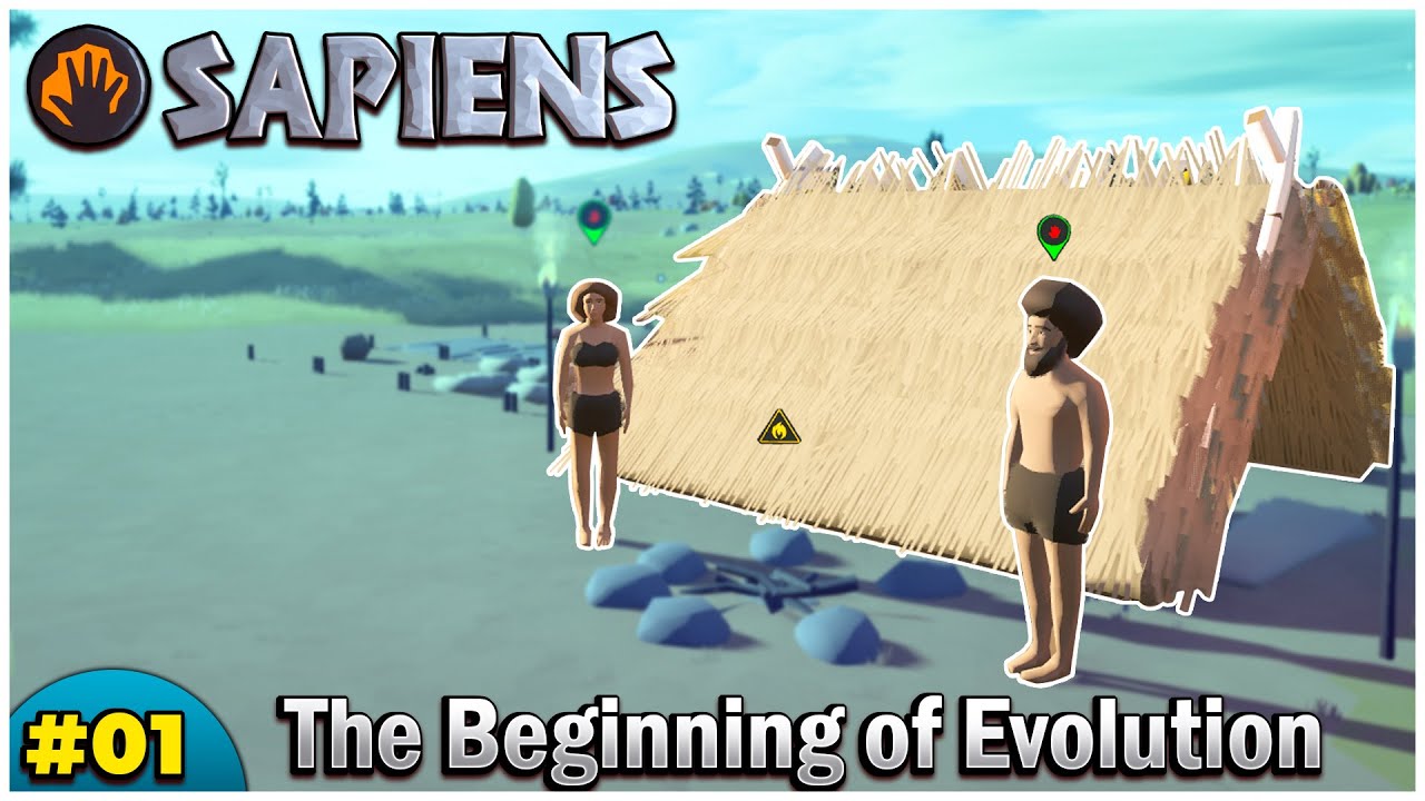 The Beginning of evolution - Sapiens Part #01 - BTrippen Plays Sapiens
