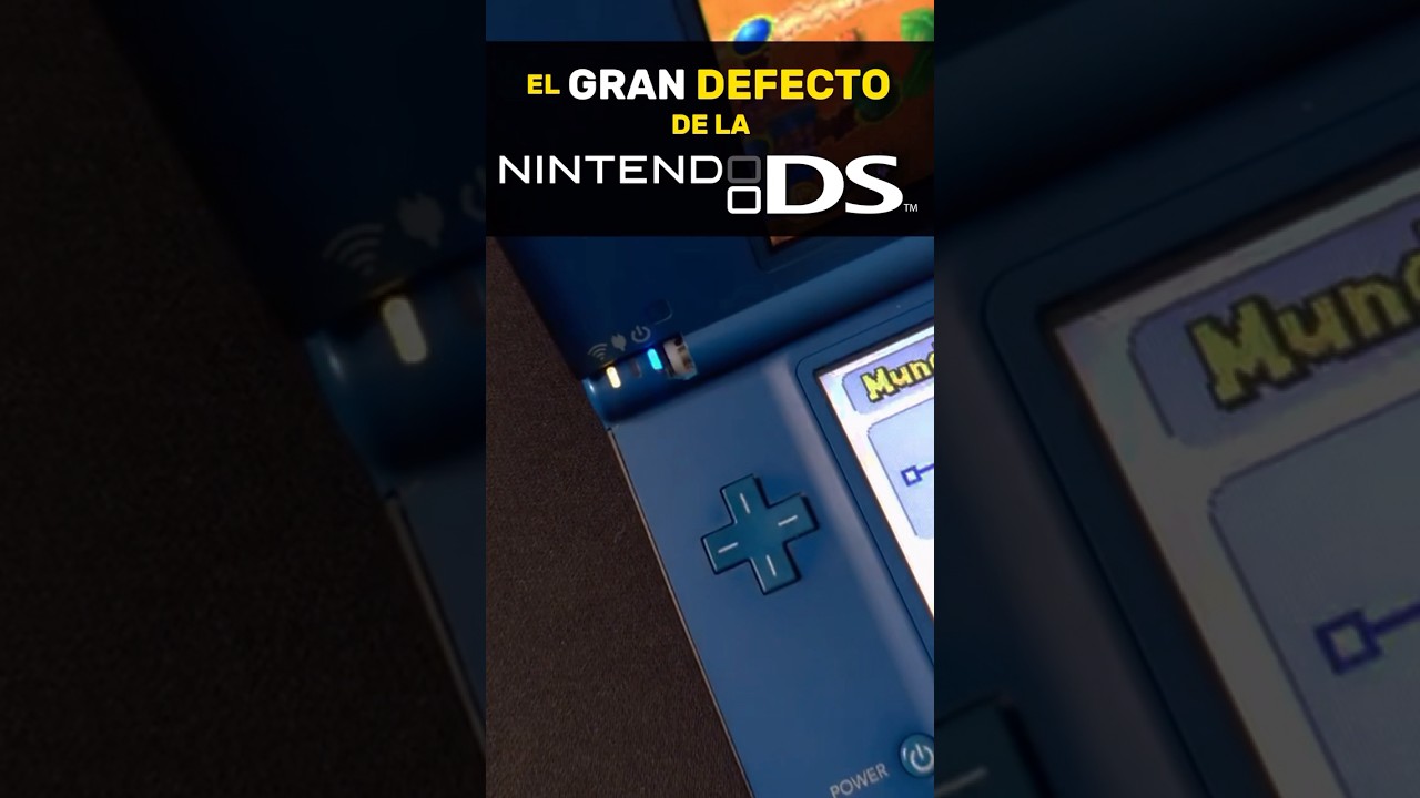 El gran defecto de la NINTENDO DS | 