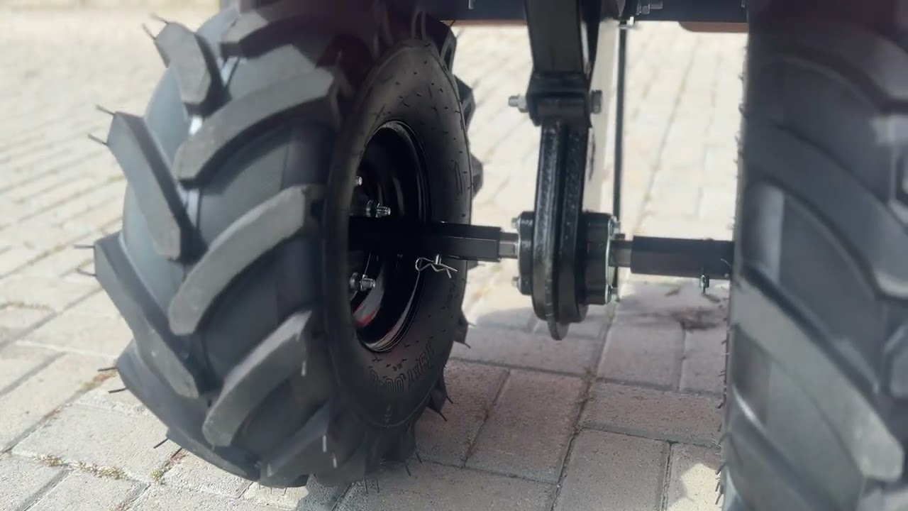 Мотоблок средний с рамой и пониженной скоростью Denzel DPT-470S-PRO