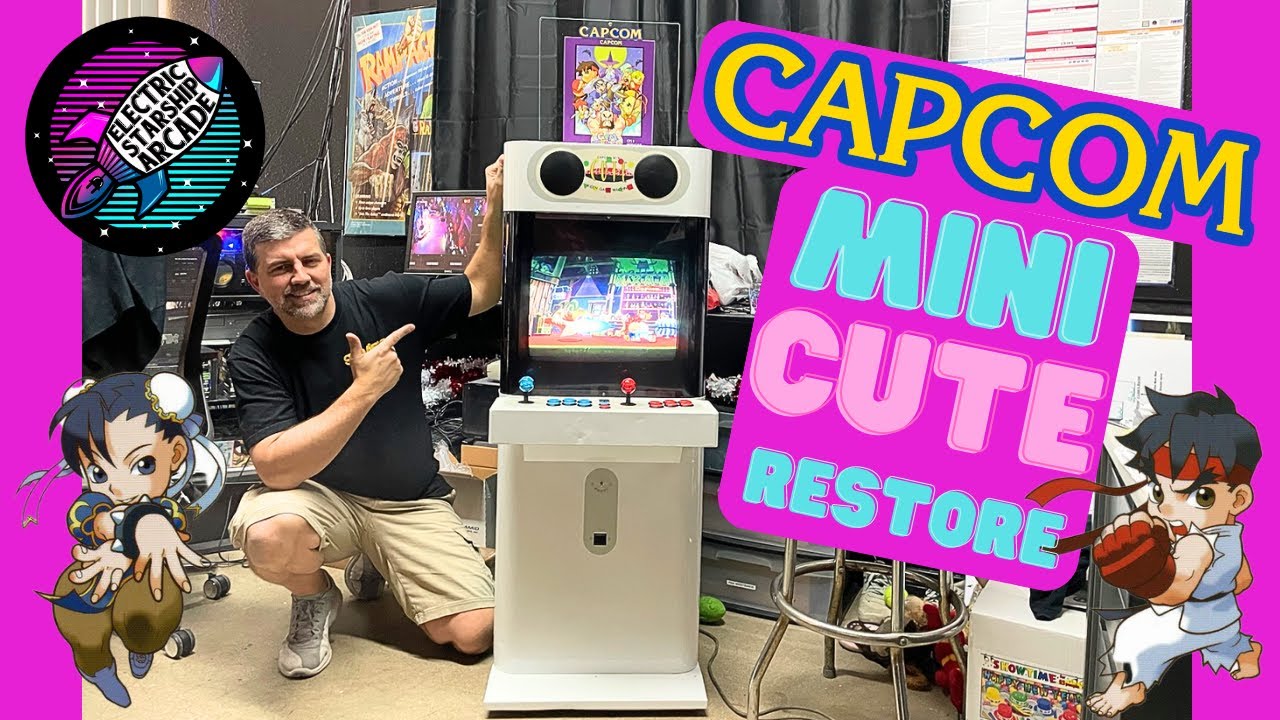 Capcom Mini Cute Arcade восстановлен.....Super Gem Fighter Mini Mix