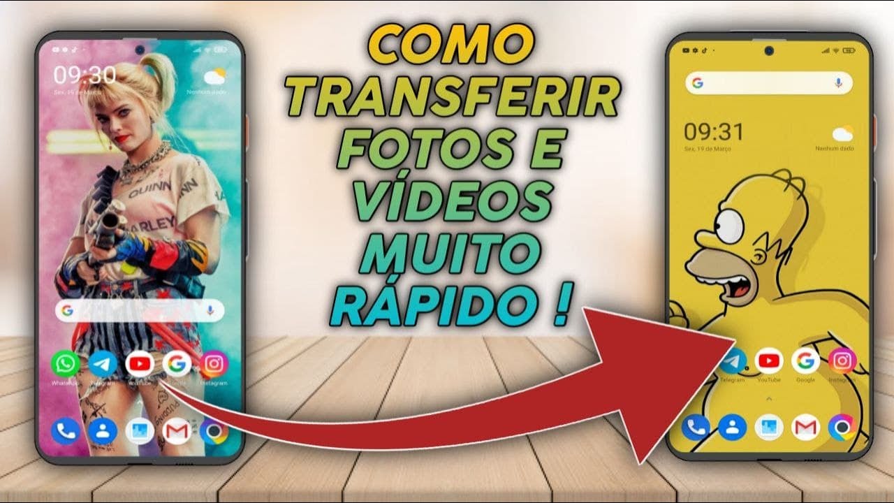 COMO TRANSFERIR FOTOS E VÍDEOS para outro Smartphone 30 VEZES MAIS RÁPIDO QUE O BLUETOOTH  !