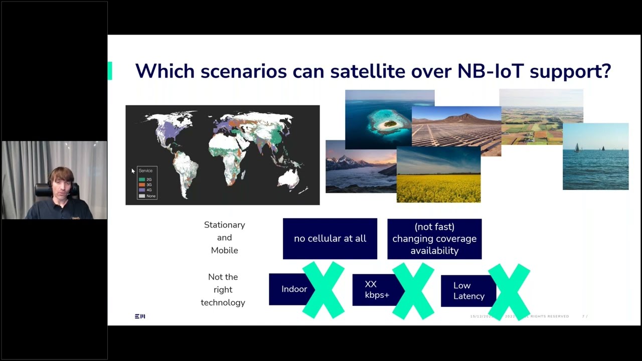 Webinar: Global IoT connectivity through satellite and cellular with a single SIM and NB-IoT modem