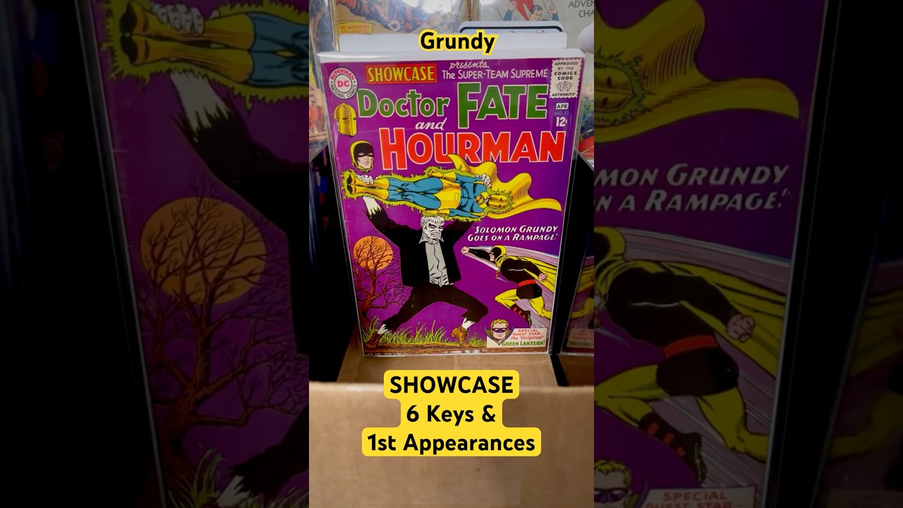SHOWCASE - 6 Keys & 1st Appearances (Part 1) - Silver Age Comic Books