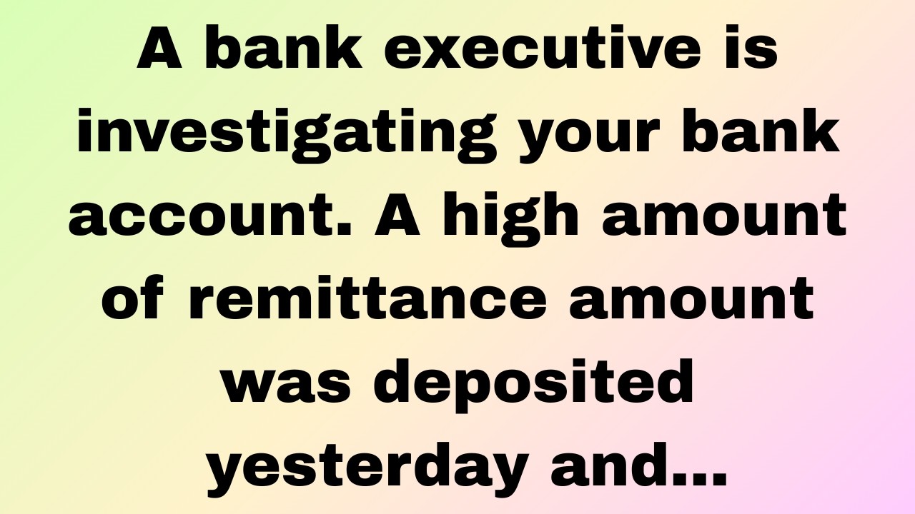 🔴✝️God Says | A bank executive is investigating your bank... | God Message Today | God Message
