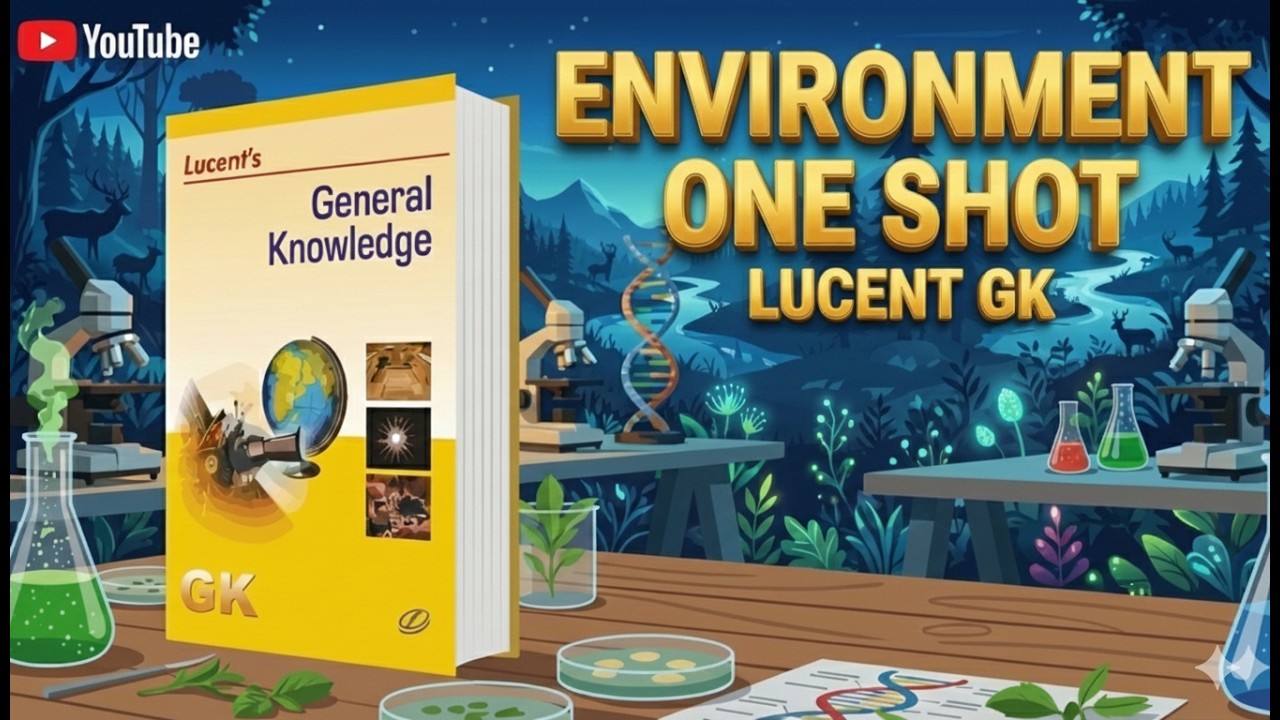 Lucent Environment & Ecology One Shot Full Course 🌍 | SSC • Railway • NTPC • Banking • BPSC