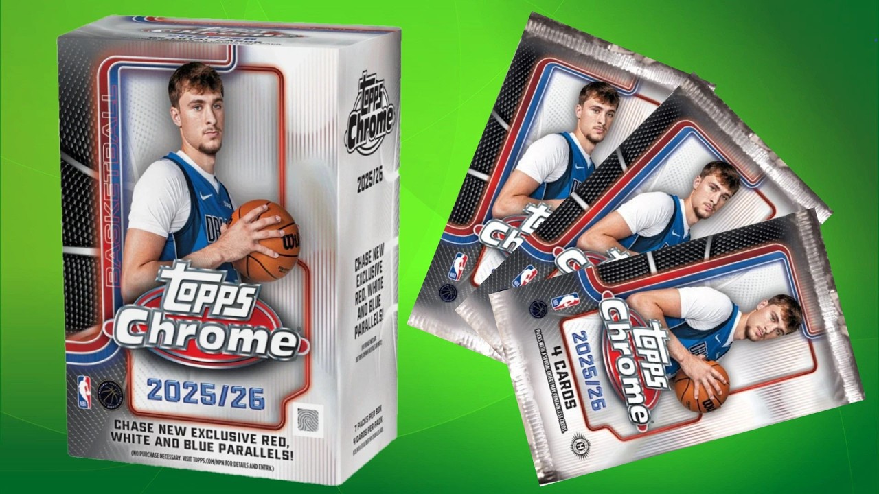 #60 - Topps - Chrome Basketball Value Box 2025-26 bontás #3