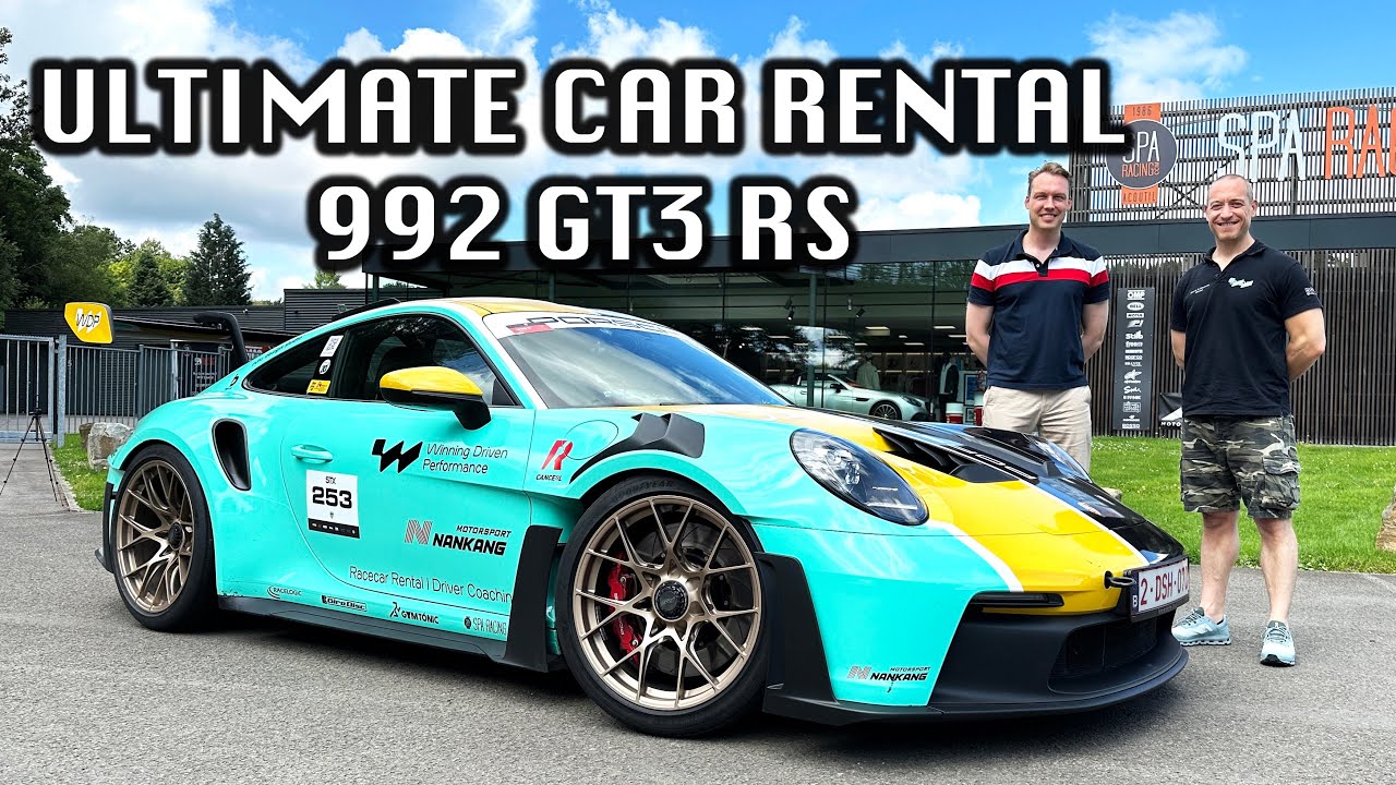 ПОЧЕМУ У ЭТОГО ПАРНЯ ЛУЧШАЯ АВТОМОБИЛЬНАЯ РАБОТА В МИРЕ - PORSCHE GT3RS 992 ОБЗОР И ТЕСТ