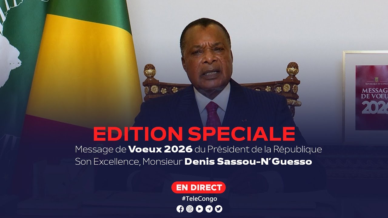 🔴EDITION SPECIALE |  Vœux 2026 du Président de la République