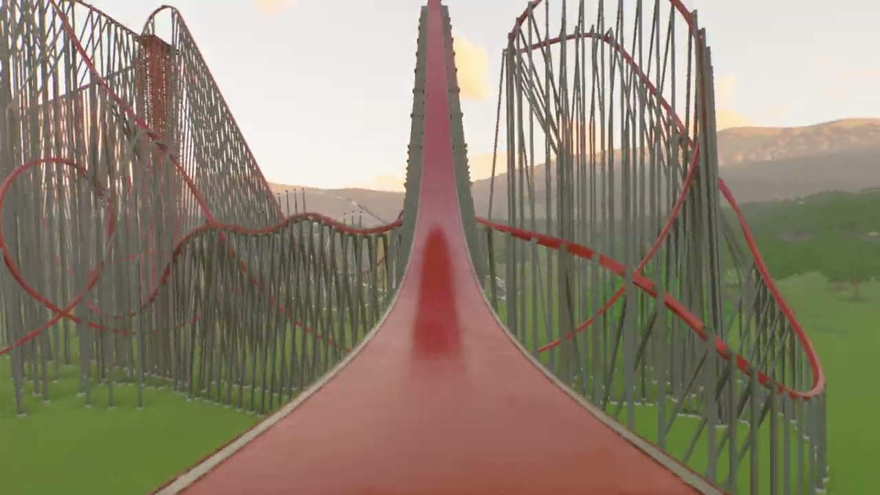 Singled Intensity | Planet Coaster 2 | RMC Single Rail With a 500 Foot Twist