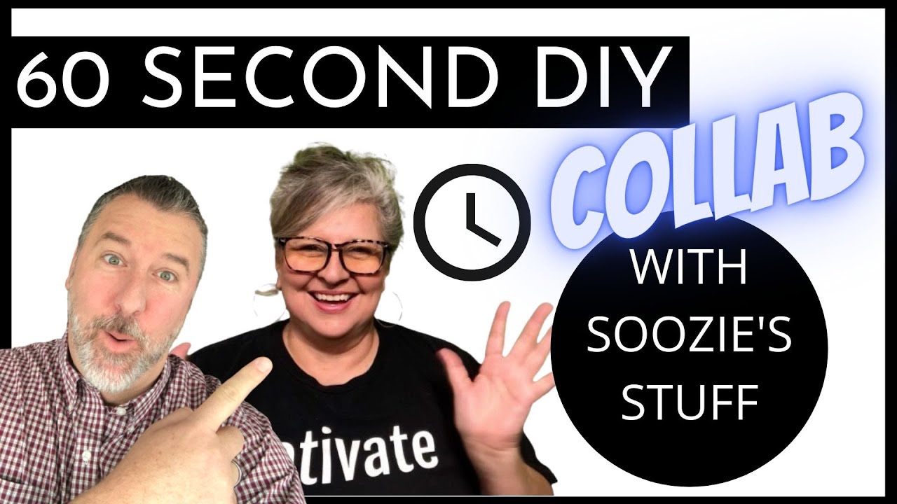 60 SECOND DIY - Dollar Store DIY - Quick and Easy DIY