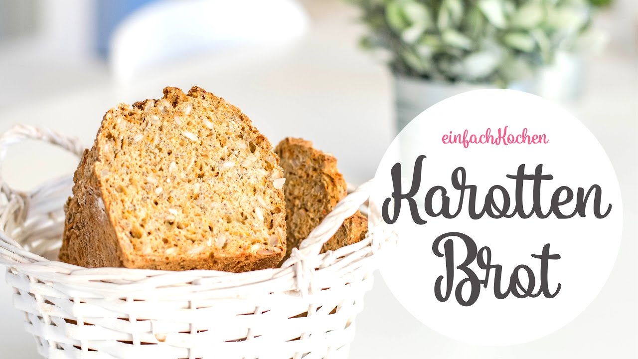 Saftiges Vollkornbrot Rezept mit Karotten  - einfachKochen Kenwood Küchenparty