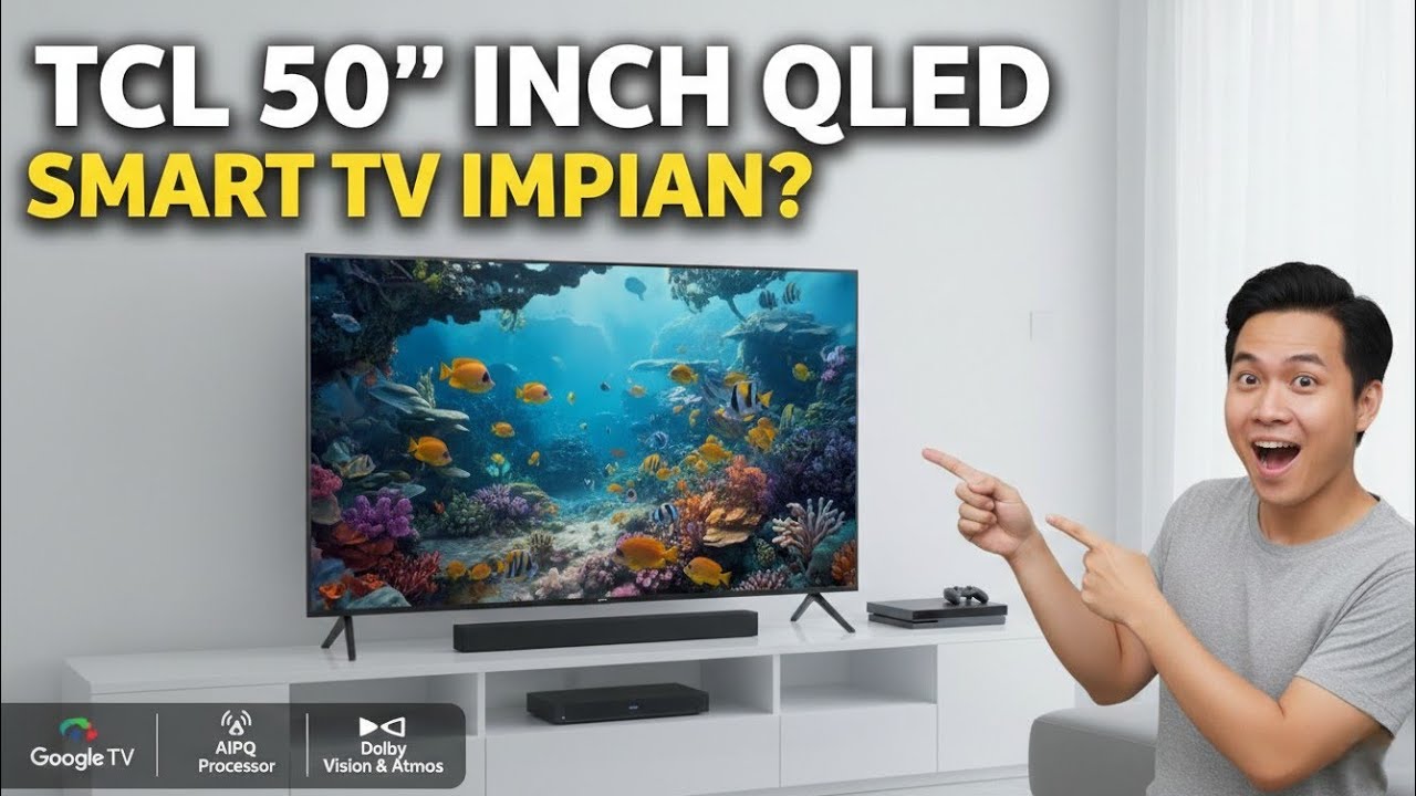 TV Qled Harga Miring Spek Gak Main-Main I TCL P71L 4K