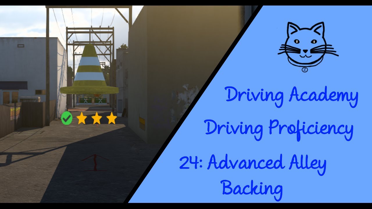 [92/ATS] Driving Academy - Driving Proficiency 24: Advanced Alley Backing
