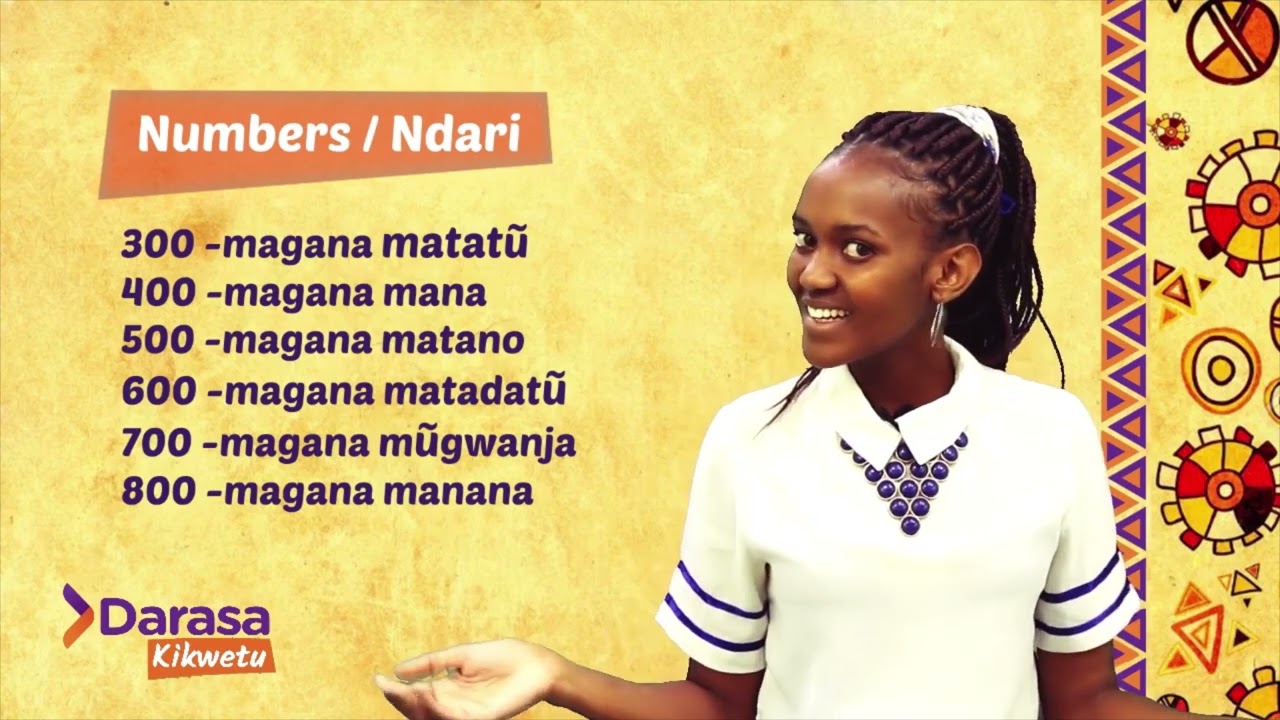 Learn to count Numbers 100 to 1000 in Gikuyu/Kikuyu Languange | Darasa Kikwetu