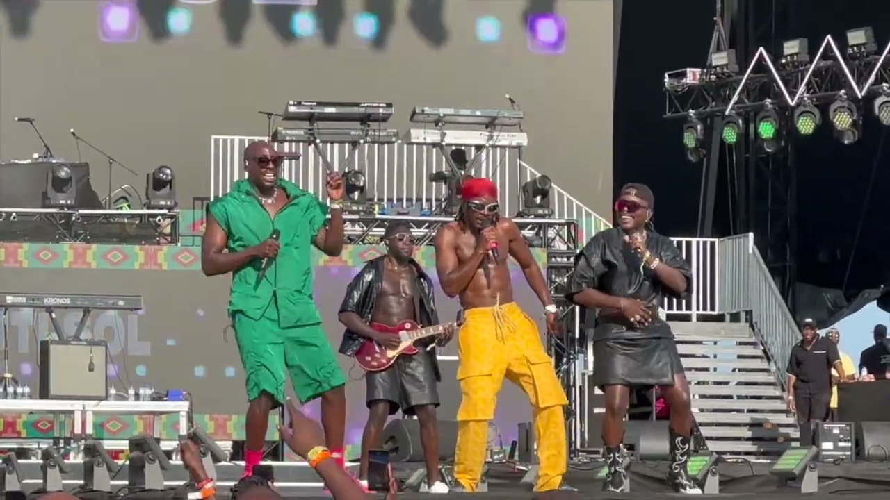 Sauti Sol in Portugal Afro Nation