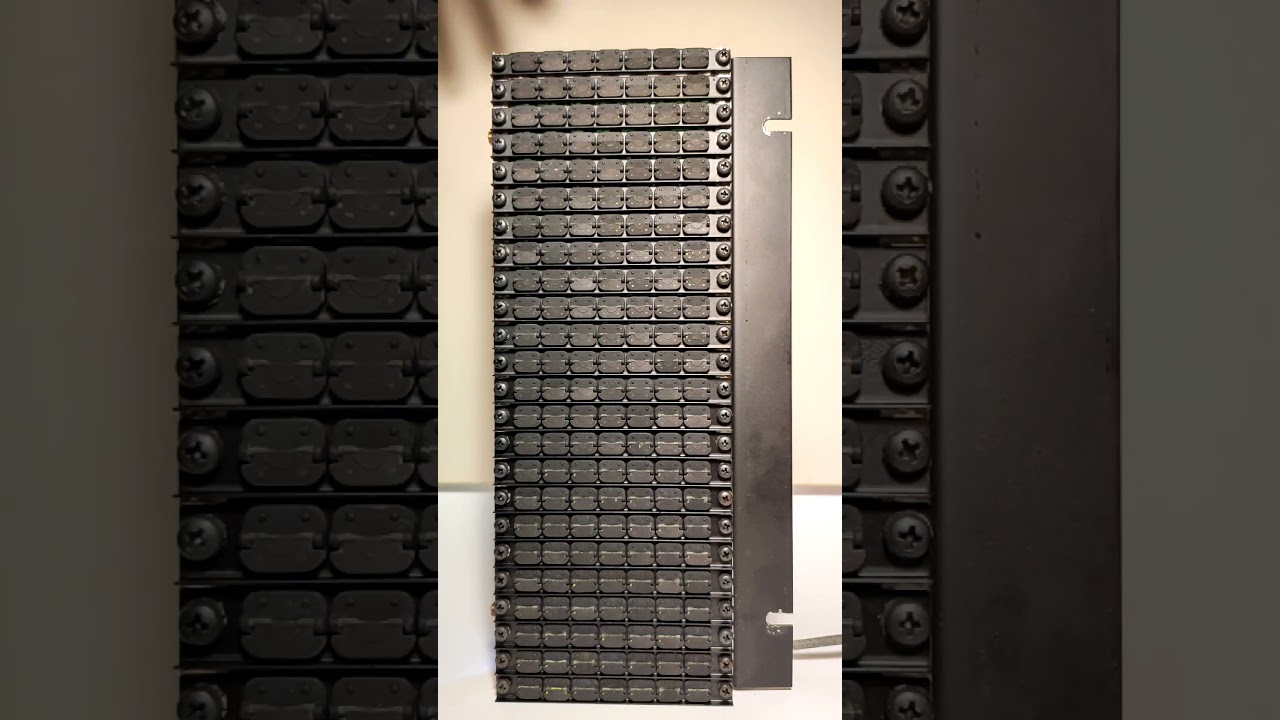 FOK-GYEM flip-dot custom controller speed test