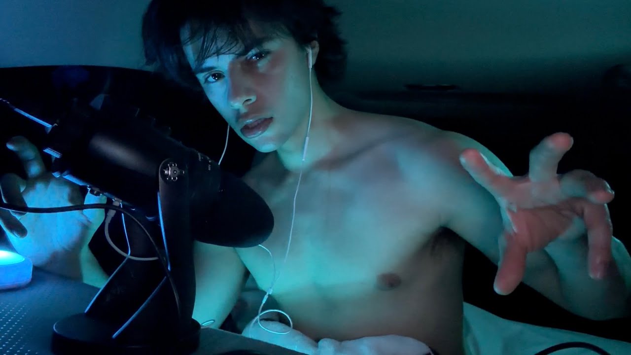 ASMR mouth sounds and visual triggers