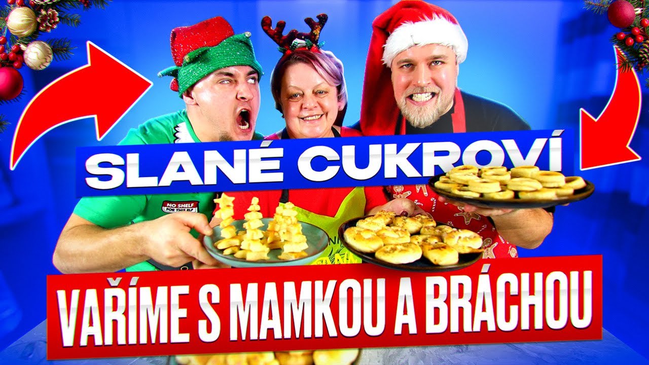 SLAN&Eacute; CUKROV&Iacute; - VAŘ&Iacute;ME S MAMKOU A BR&Aacute;CHOU
