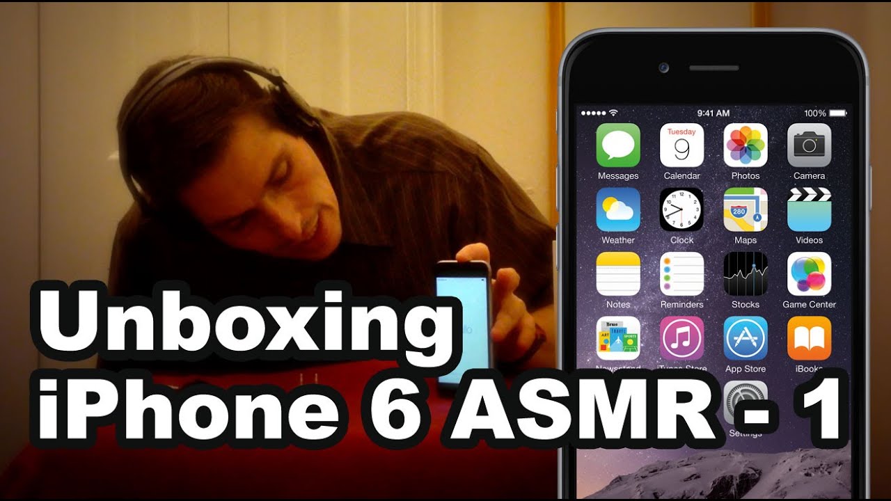 Binaural ASMR iPhone 6 Unboxing Relaxation