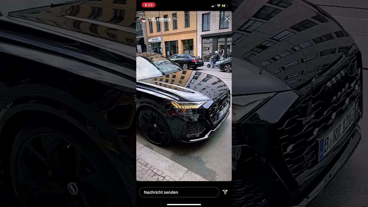 Raf Camora mit BonezMC & Neuer Wagen Audi RS Q8