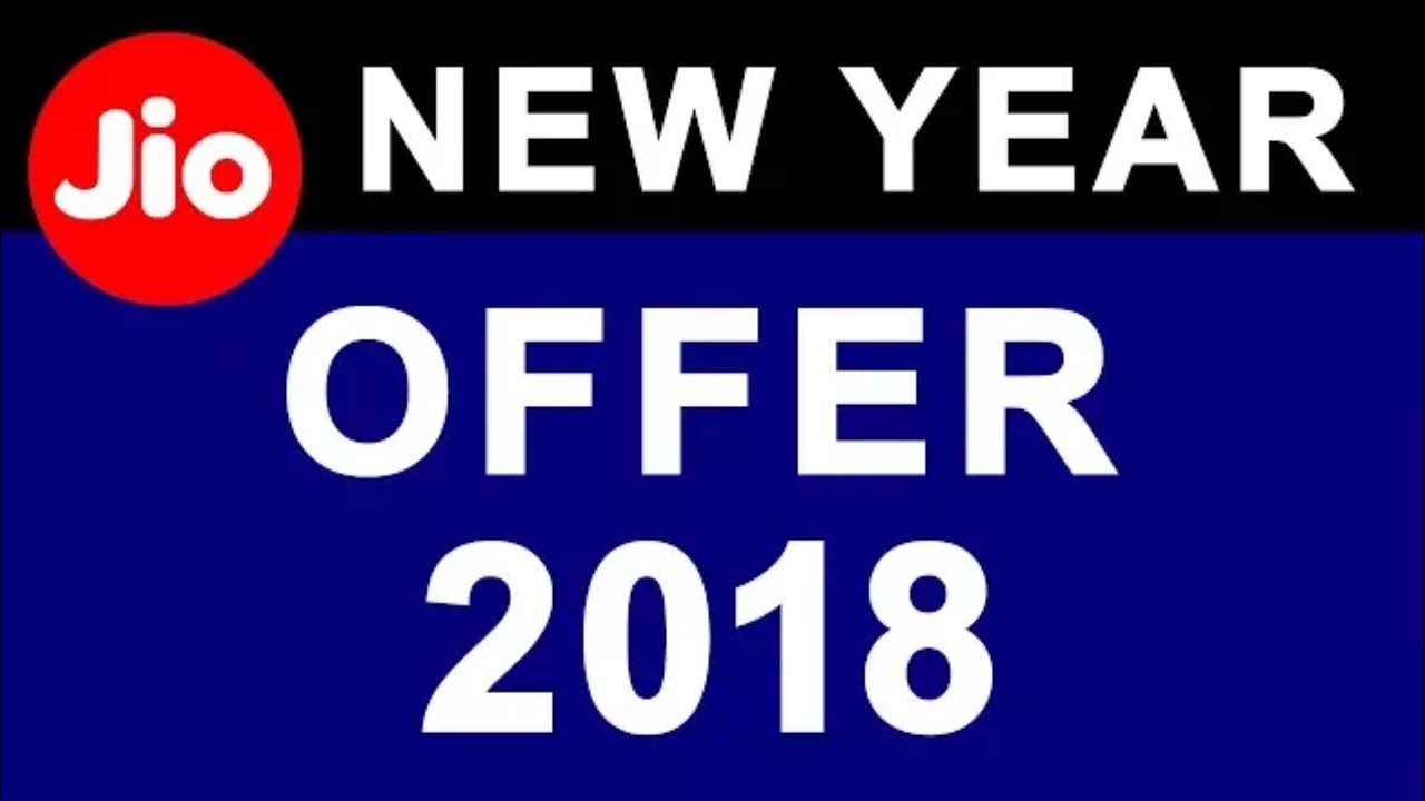 Jio new surprise offer in new year 2018