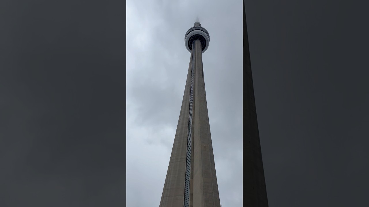 CN Tower Ground Perspective #toronto #cntower #ontario #canada