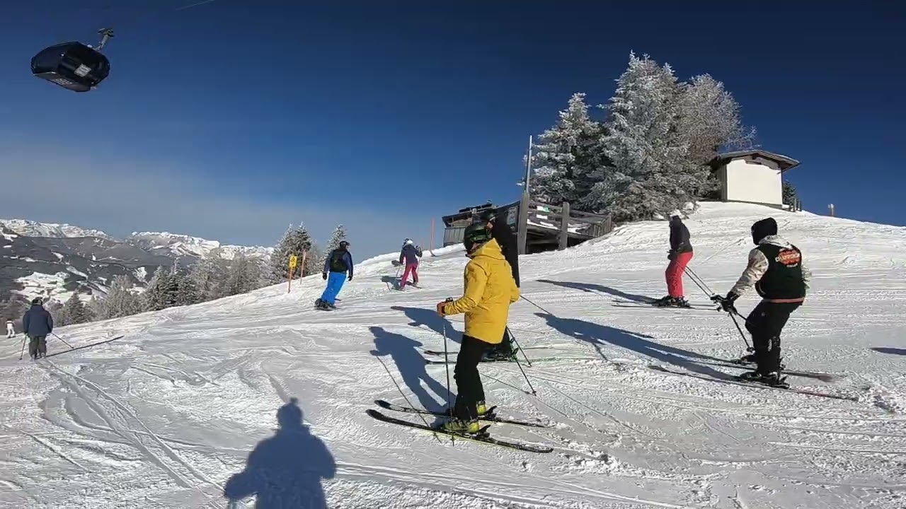 Skiing Wagrain 16.1.2024