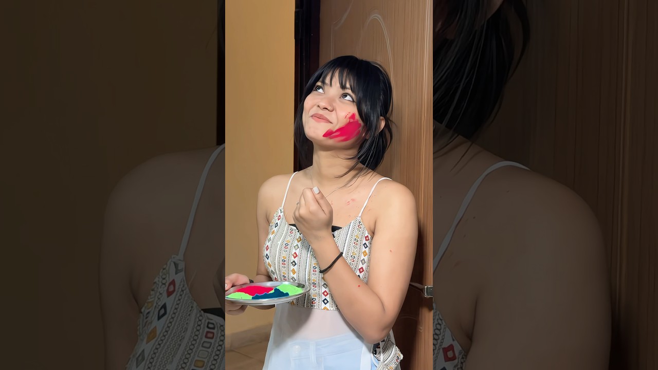 boy friend ke sath holi part:-2❤️🤣