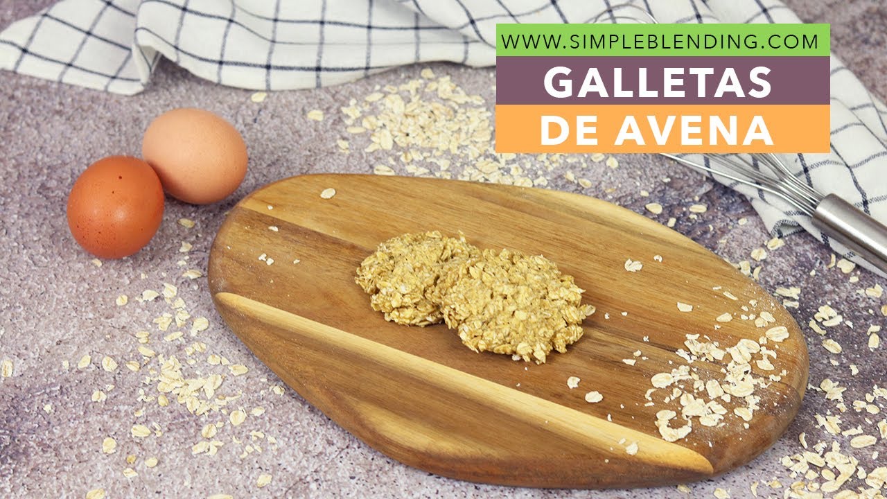 GALLETAS DE AVENA EN 1 MINUTO EN EL MICROONDAS | Receta rápida de galletas de avena en el microondas