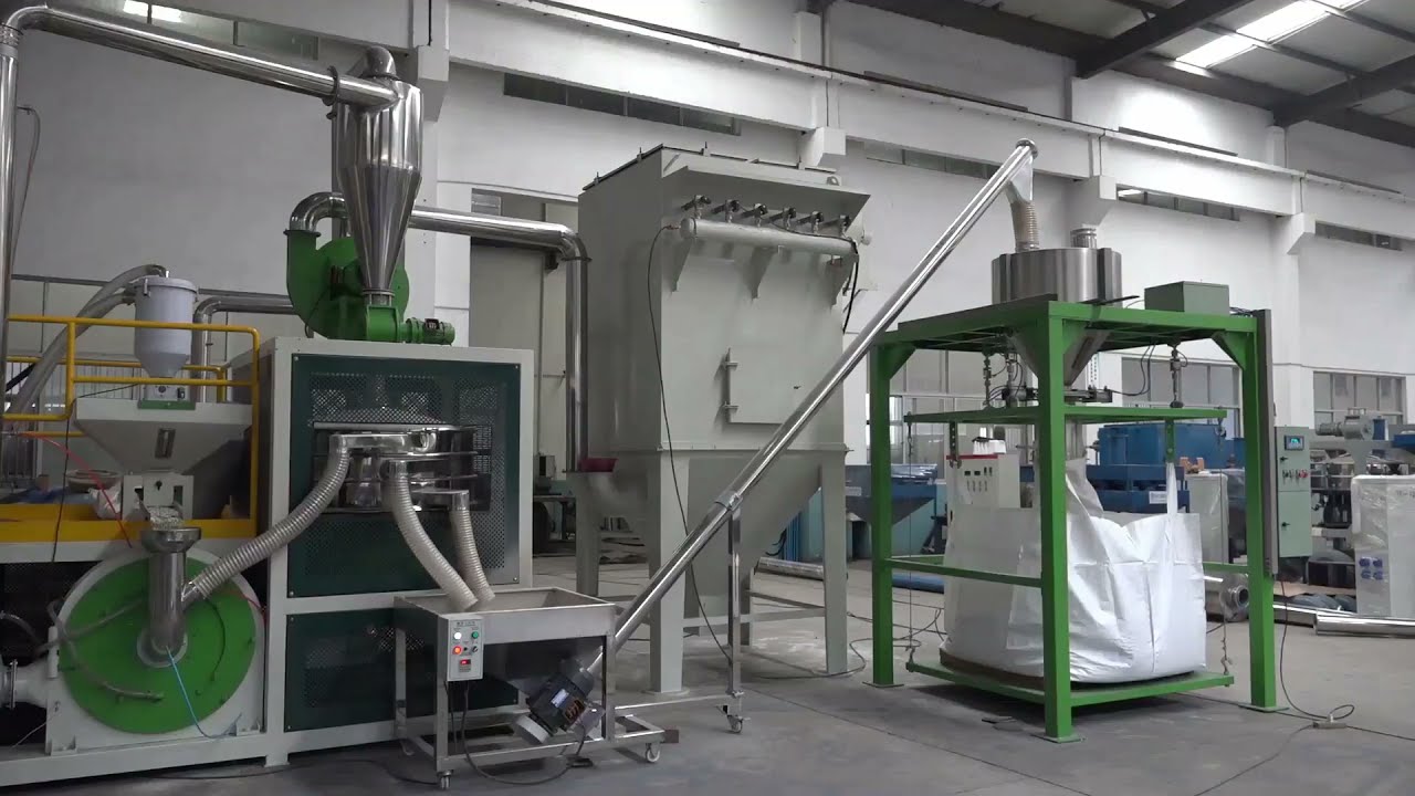 Plastic PP PE EVA PS HDPE LLDPE Pulverizer Micronizer
