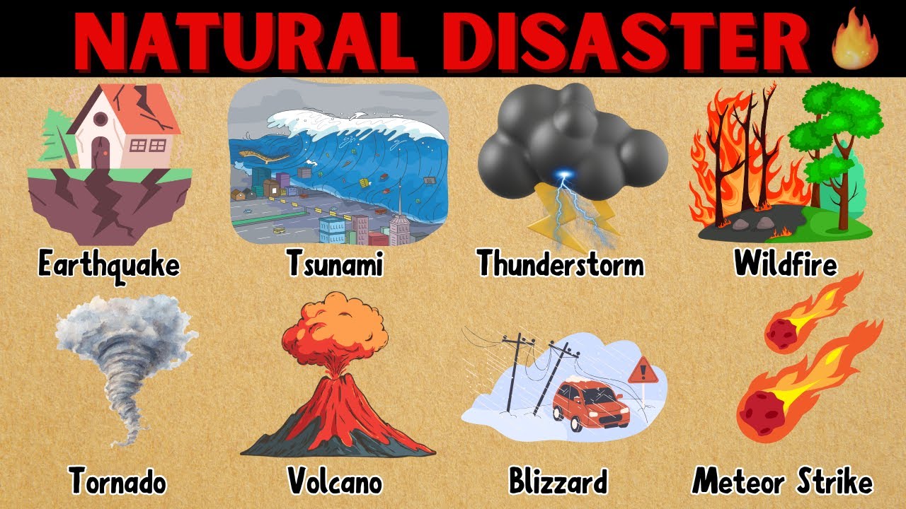 Natural Disaster / Learn Natural Disasters for Kids