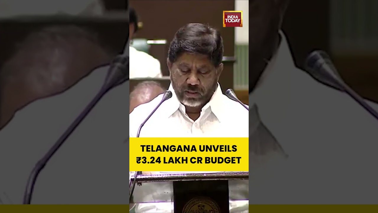 Telangana  Finance Minister  Presents Rs 3.24 Lakh Crore Budget | Revanth Reddy | Congress