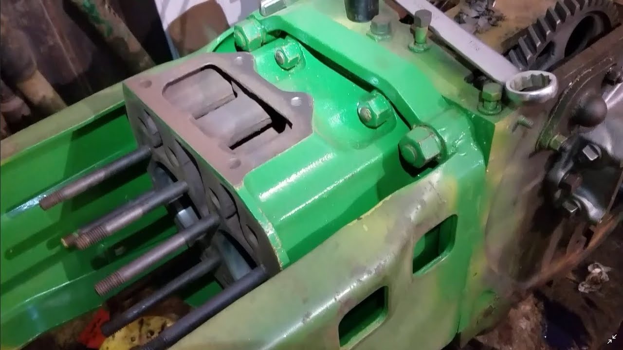 1948 John Deere B Part 10 Restoration Engine Block Head & Tappet