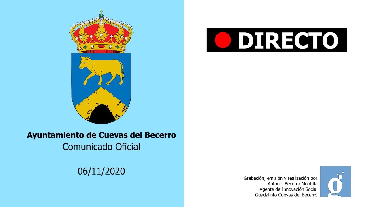 Comunicado oficial - 06/11/20