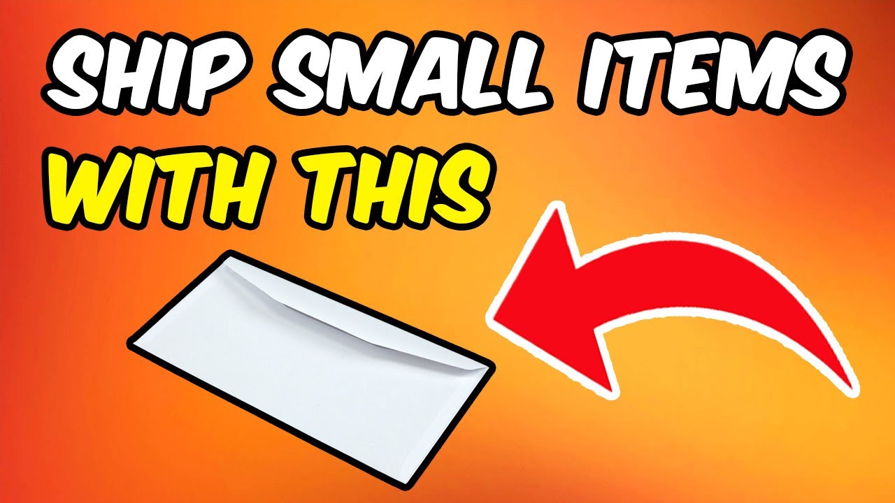 How to sell/ship small items in the post