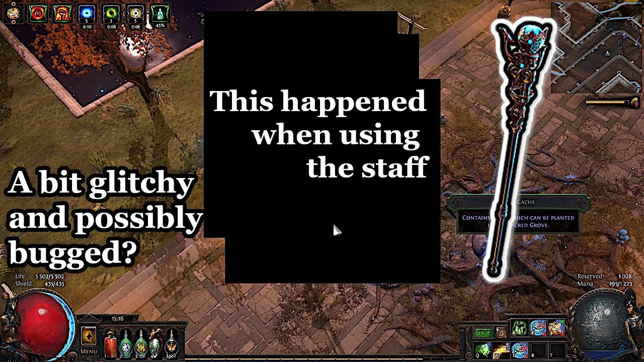 Brandsurge is boring and staff is glitchy - Path of Exile (3.11 Harvest)