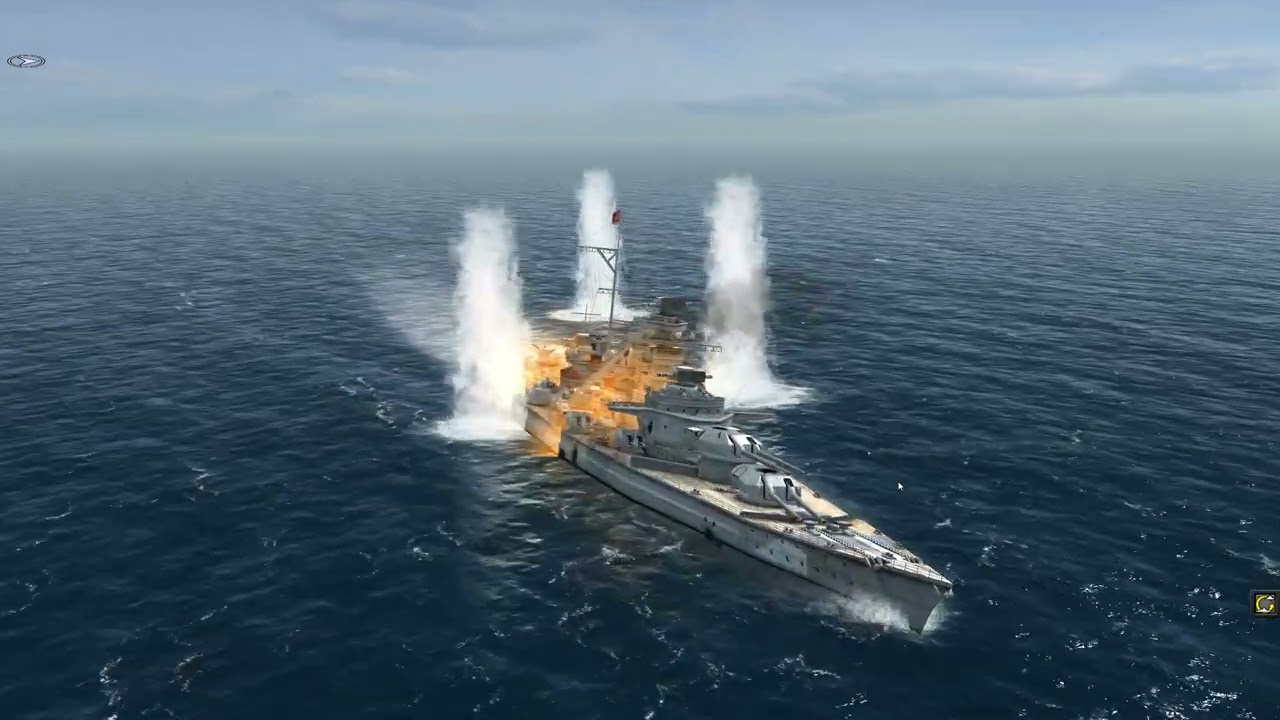 DKM Bismarck vs HMS King George V & HMS Prince Of Wales (Atlantic Fleet)