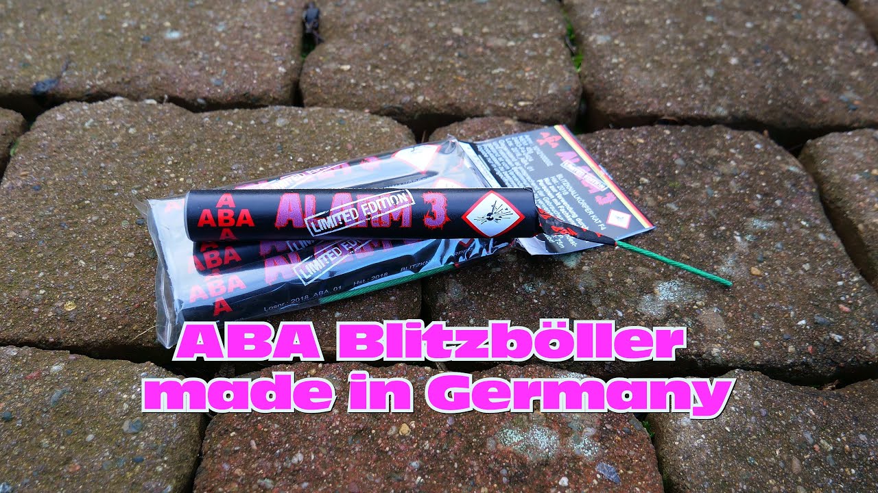 ABA Pyrotechnik - Alarm 3  Blitzböller made in Germany