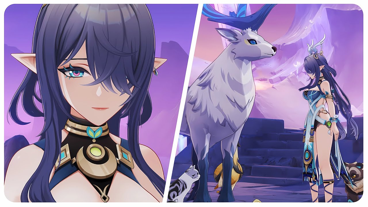 Lauma's Voice is So Soft and Gentle (Cutscene) | Genshin Impact 6.0 Luna I