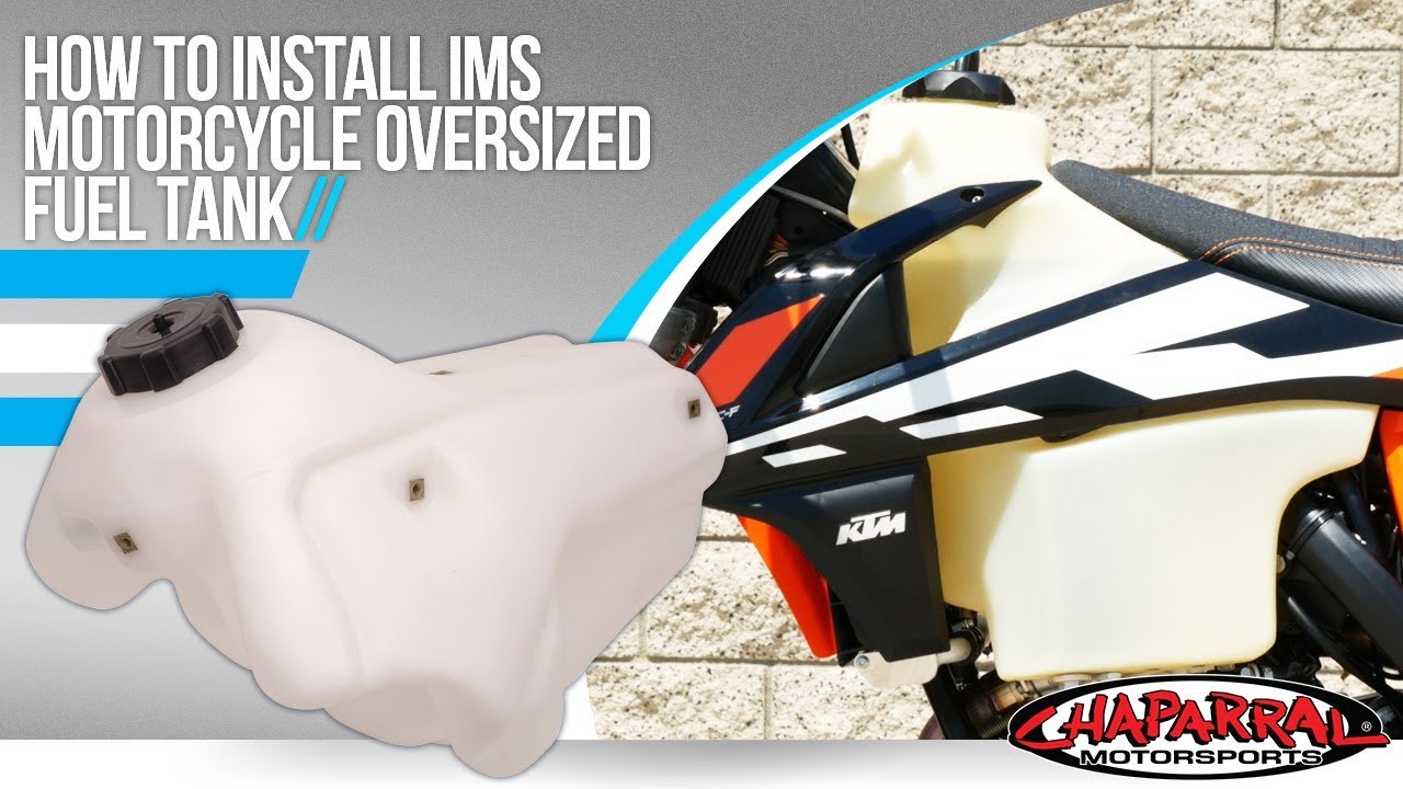 How To Install IMS Oversized 3.2 Gallon Motorcycle Fuel Tank at Chapmoto.com