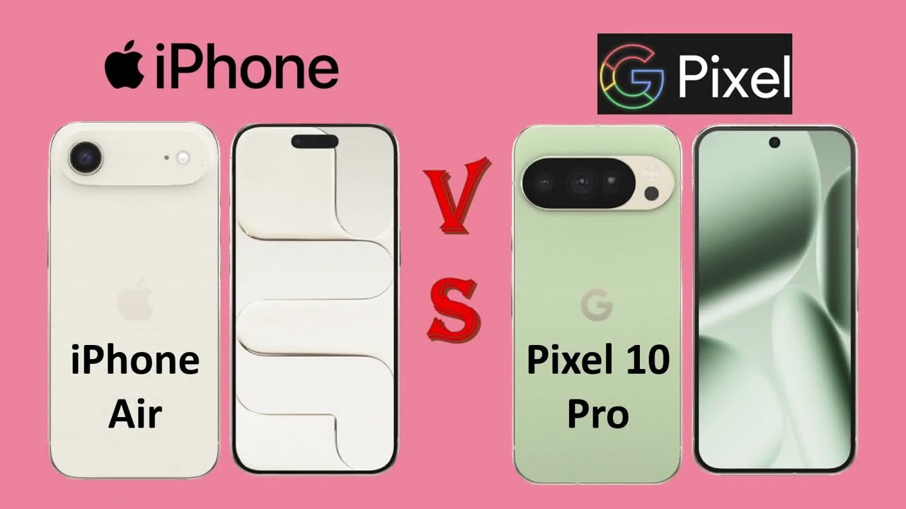 Apple’s Slim Beast vs Google’s AI Star | iPhone 17 Air vs Pixel 10 Pro!