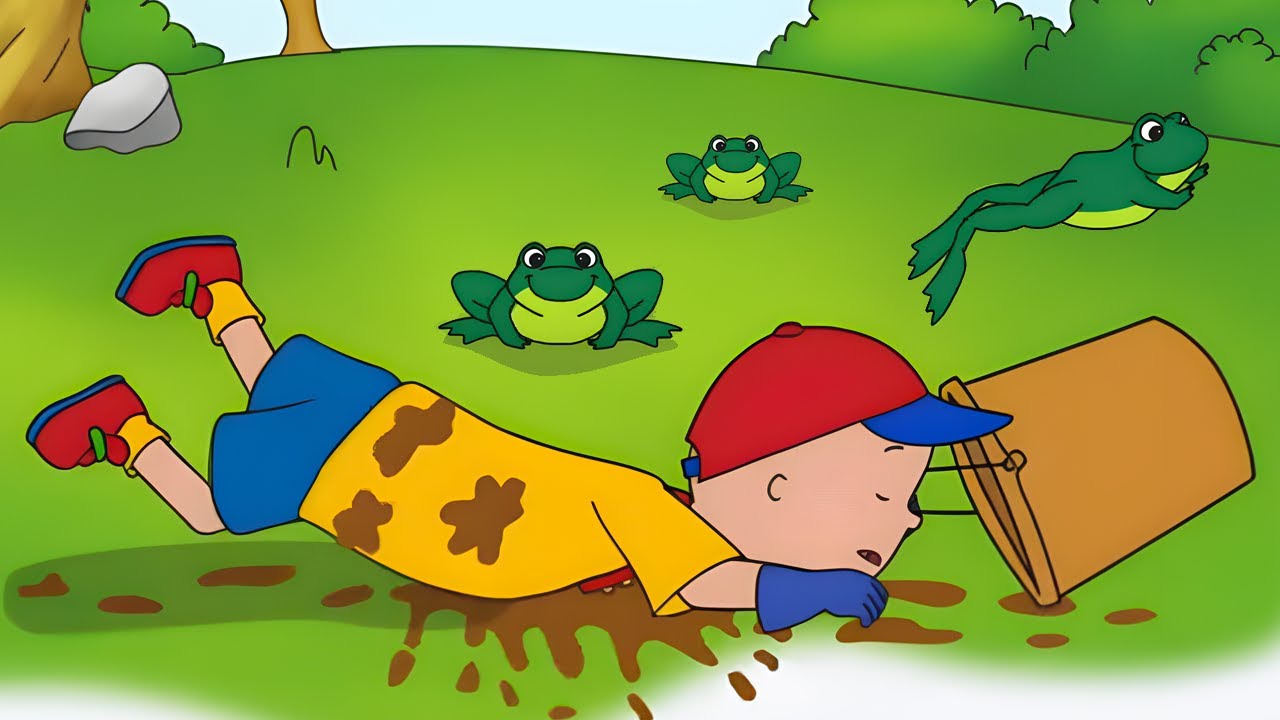 🐸 Caillou Vangen Kikkers 🐸 | Caillou Nederlands - WildBrain