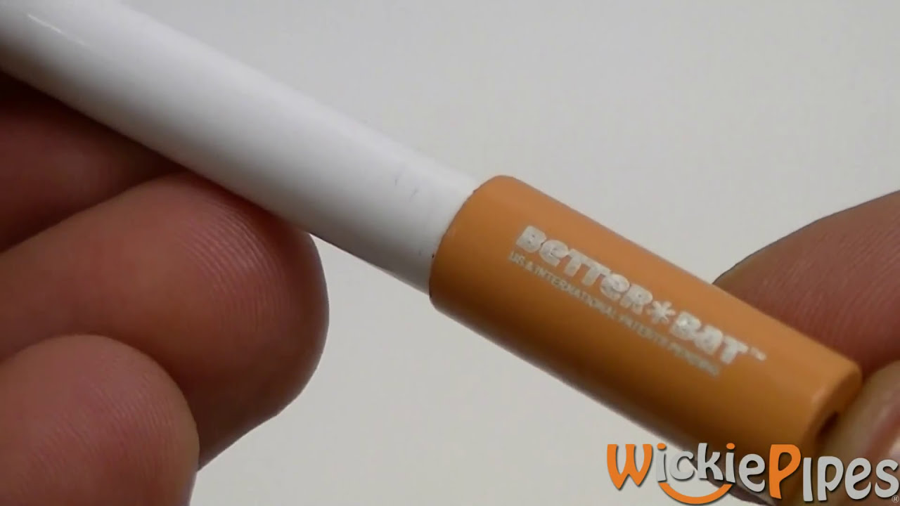 Better Bat Eject - Cigarette Style One-Hitter Pipe | WickiePipes.com