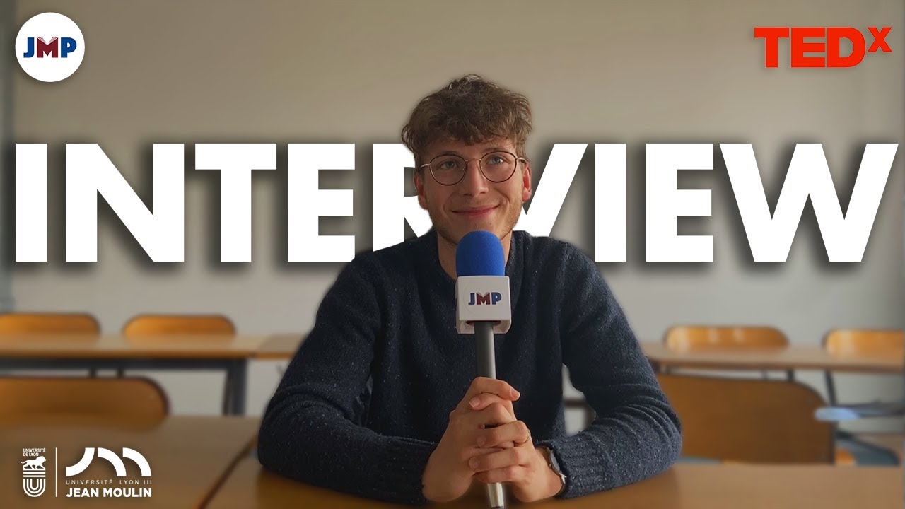 Paul Allois : Speaker étudiant TEDx de Lyon 3 | INTERVIEW