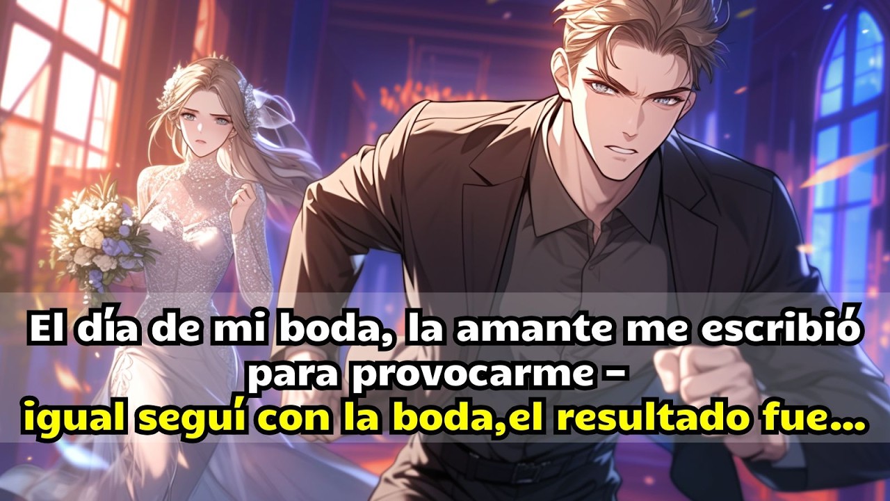 El día de mi boda, la amante me escribió para provocarme — igual seguí con la boda,el resultado fue…