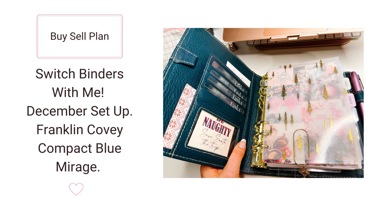 Switch Binders With Me! December Set Up