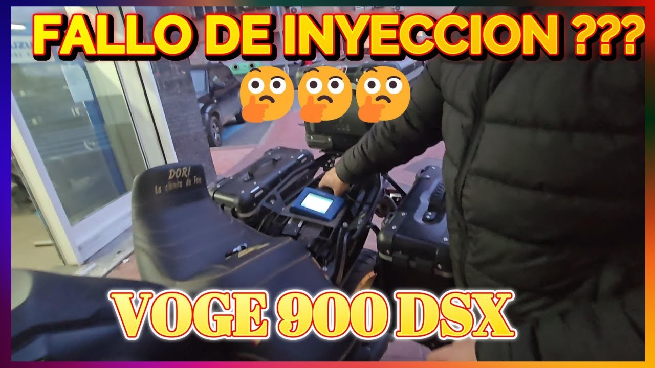 VOGE 900 DSX - FALLO DE INYECCIÓN 😱 Diagnóstico y.....a la espera de una SOLUCIÓN