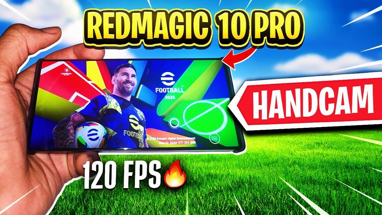 efootball mobile on RedMagic 10 pro + Handcam🔥#efootball #efootballmobile CRAZY GOALS