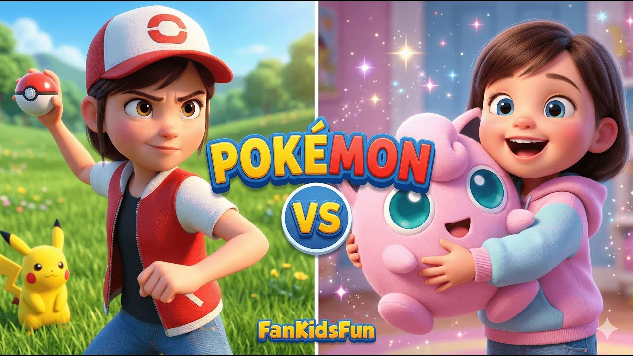 Strongest Pokemon! | FanKidsFun Would You Rather? (Pokemon World) Shocking with Pikachu? ⚡