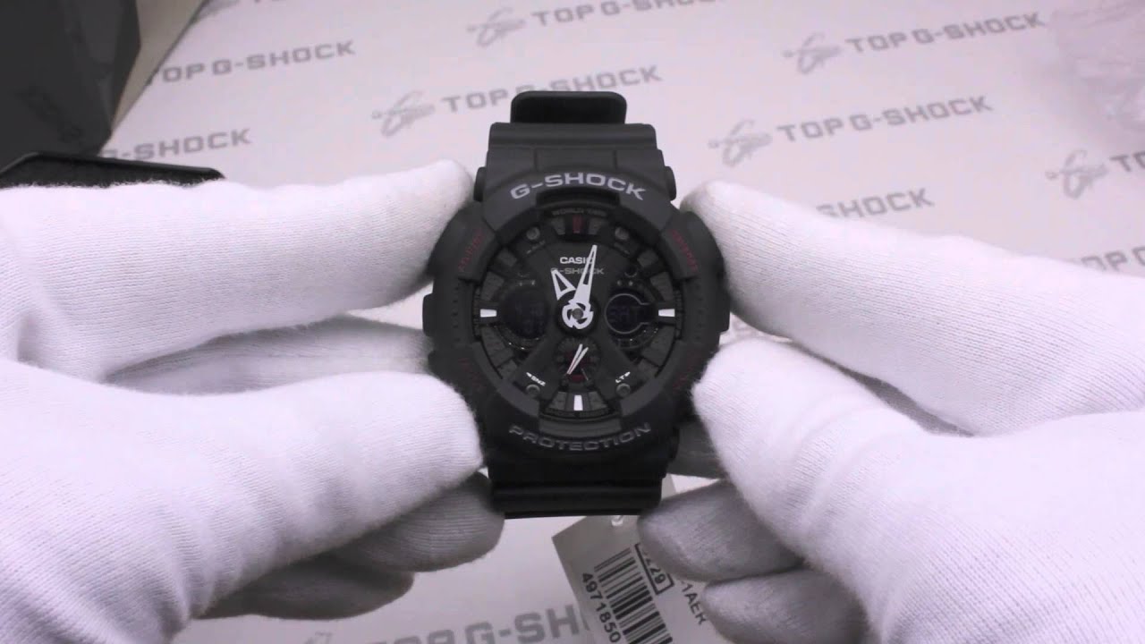 Casio G-Shock GA-120-1A обзор наручных часов от Интернет-магазина TopGShop.ru